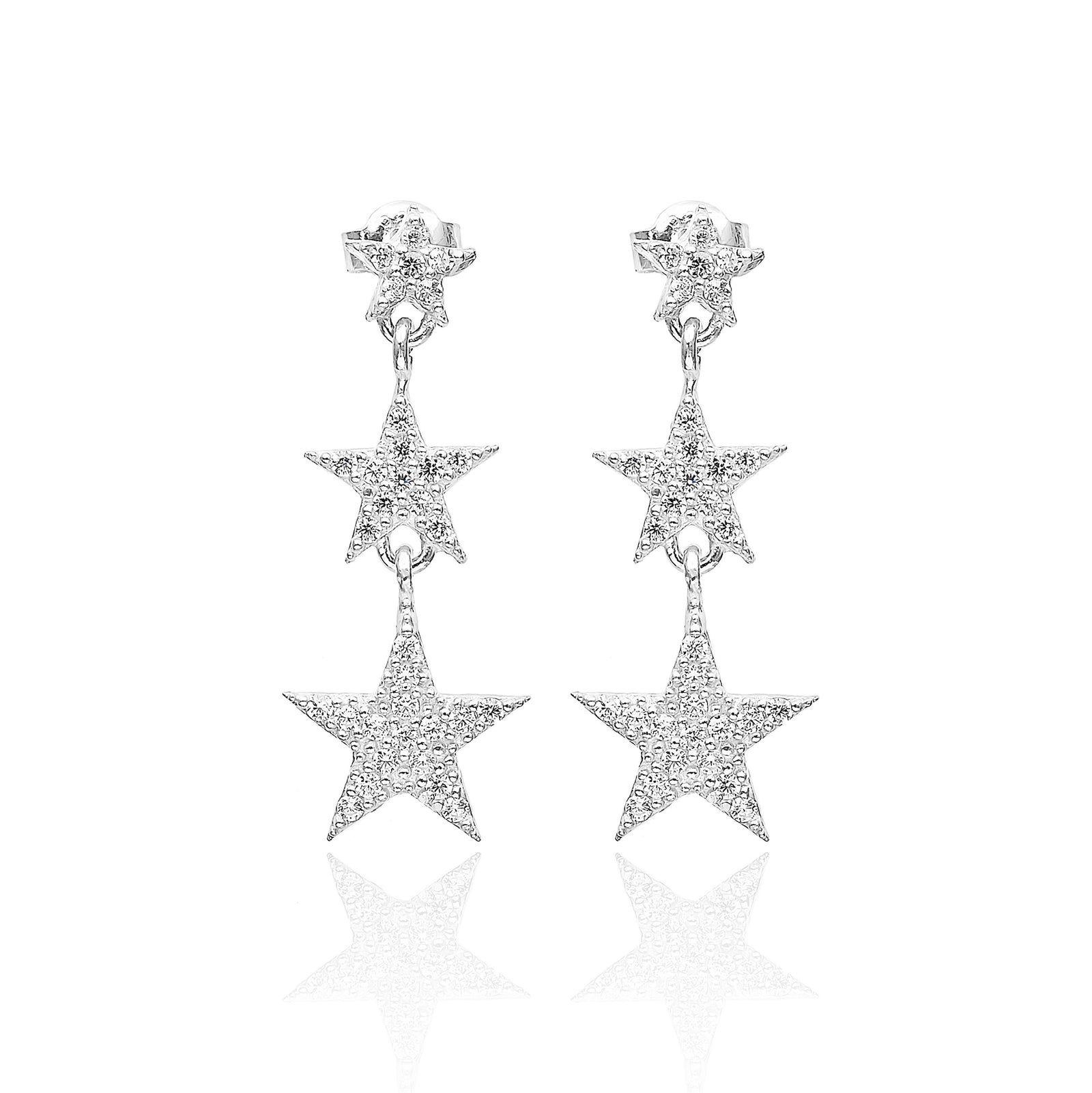 COSMIC TRIO EARRINGS - Sarah Stretton