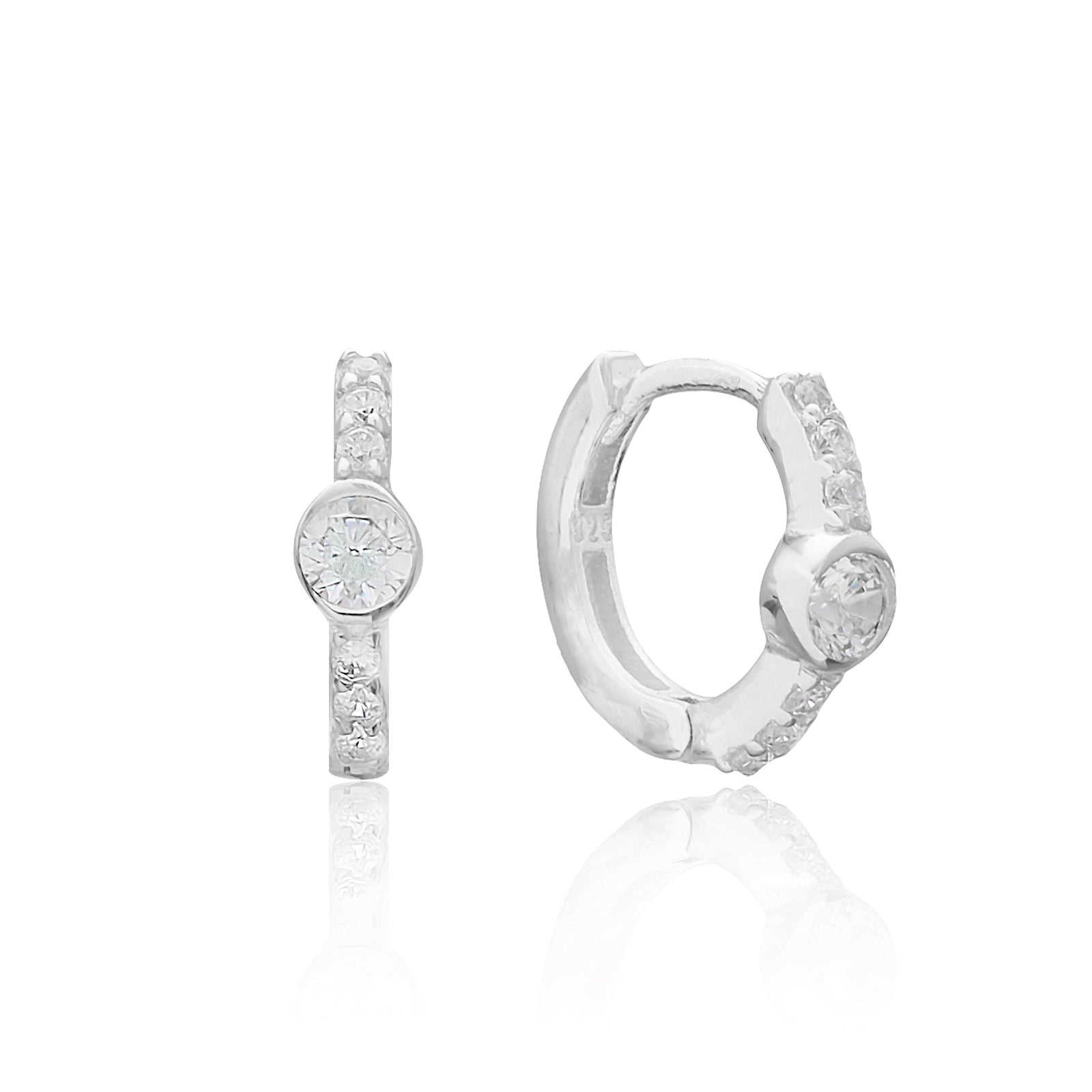 BBELLA HOOP EARRINGS - Sarah Stretton Our sterling silver huge earrings exude subtle class.  With a range of stunning designs creating your curated ear is easy.