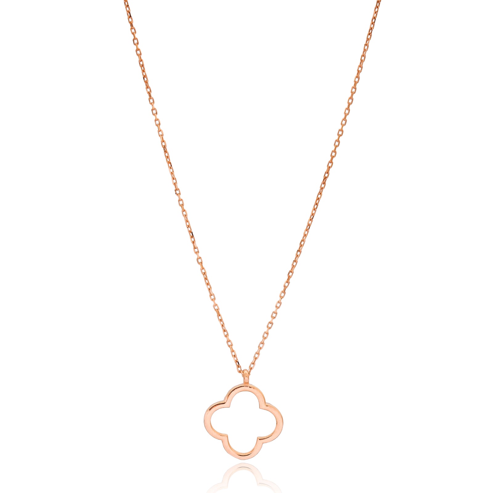 OPEN CLOVER NECKLACE - Sarah Stretton
