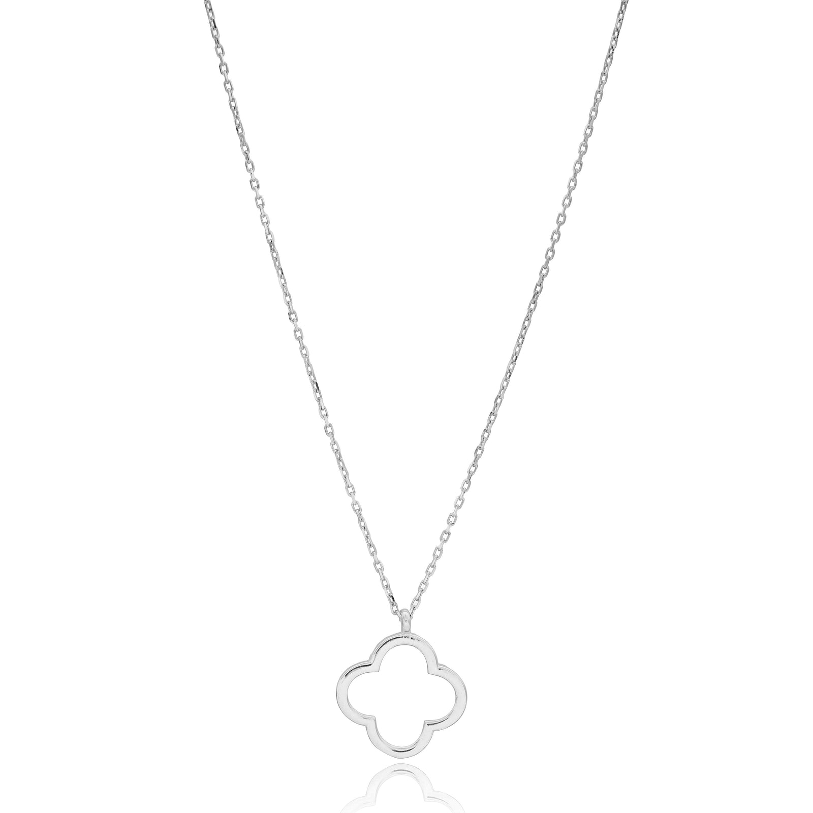 OPEN CLOVER NECKLACE - Sarah Stretton