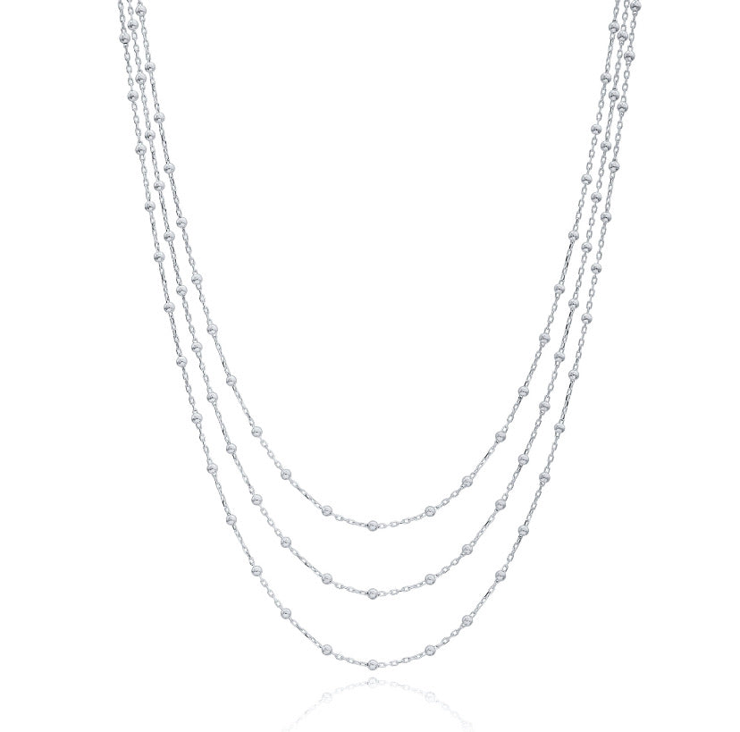 SATELLITE TRIO CHAIN - SARAH STRETTON JEWELLERY